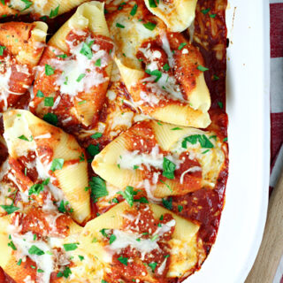 Three Cheese Stuffed Shells