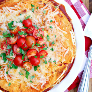 Quesadilla Enchiladas