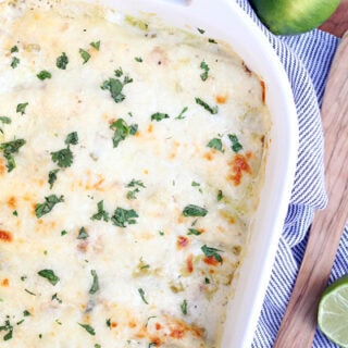 Chicken and Spinach Enchiladas