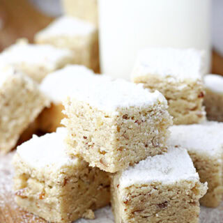 Russian Teacake Squares