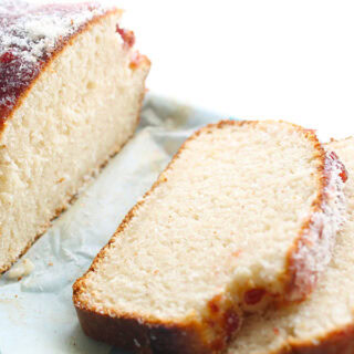 4 ingredient Coconut Cake (No eggs,no butter,no oil)