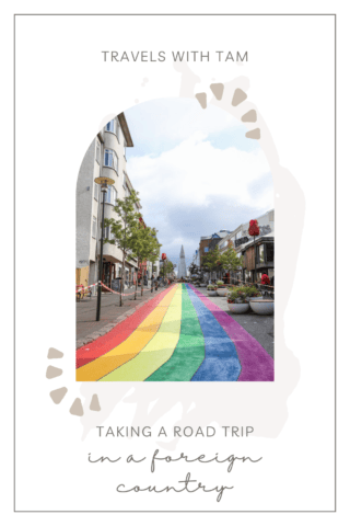 taking a road trip, road trip, road trip in a foreign country