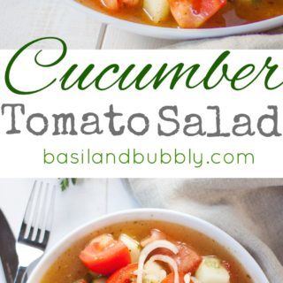 Cucumber Tomato Salad