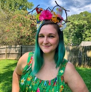 Enchanted Tiki Room Dress and Ears
