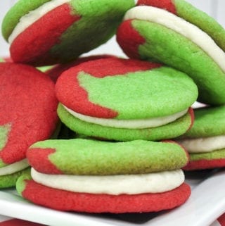 The Grinch Sandwich Cookies