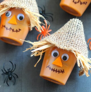 Scarecrow Pudding Cups