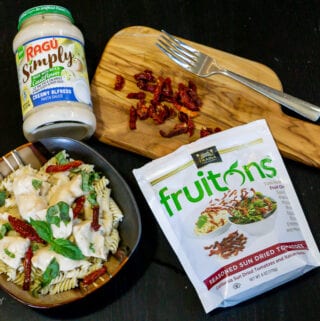 Easy Chicken Veggie Alfredo