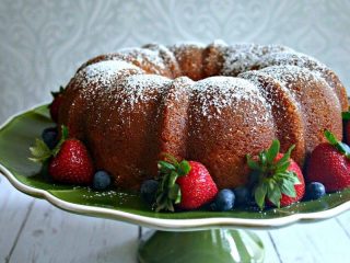 Easy Rum Orange Cake