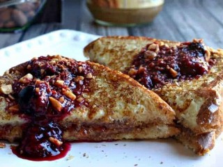 Almond Butter & Jelly French Toast