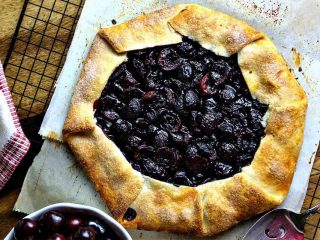Rustic Cherry Tart