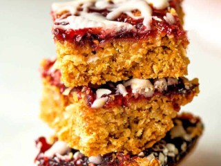 Raspberry Oatmeal Bars