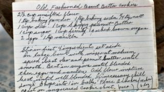Old Fashioned Peanut Butter Cookies