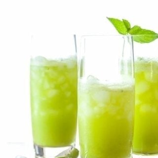 Sparkling Pineapple Mint Juice
