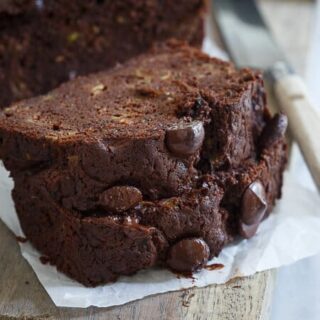 Paleo Chocolate Zucchini Bread