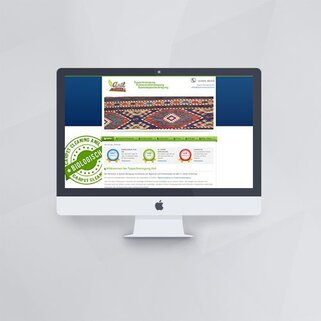 Webdesign - Webseite für Anil Teppichreinigungmit Joomla