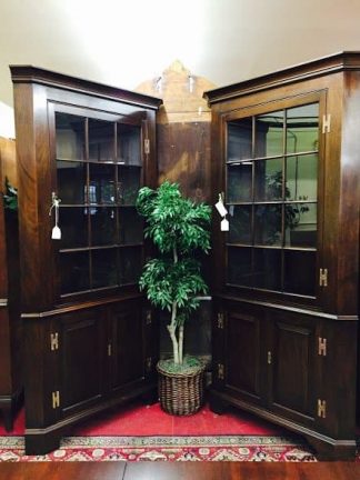 Henkel Harris Corner Cabinets - Pre Owned Henkel Harris ...