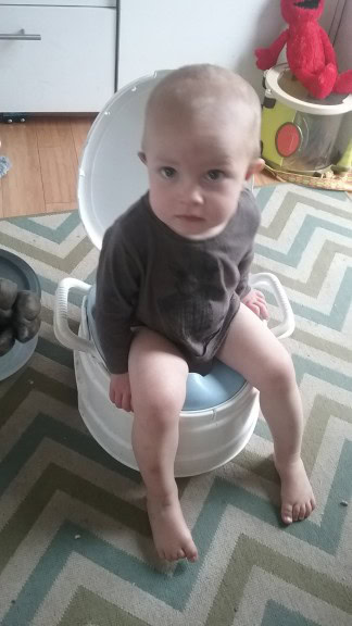 He's learning a new trick!!