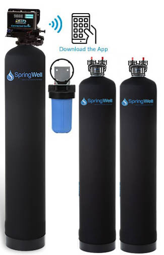 ultra well water filter softener combo system