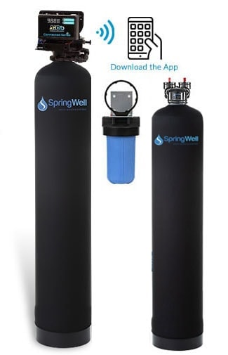 well filter and salt free combo system