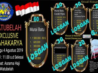 Watubelah Exclusive Mahakarya