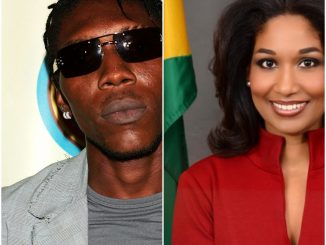 Vybz Kartel and Lisa Hanna