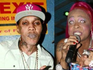 Vybz Kartel and Lisa Hyper