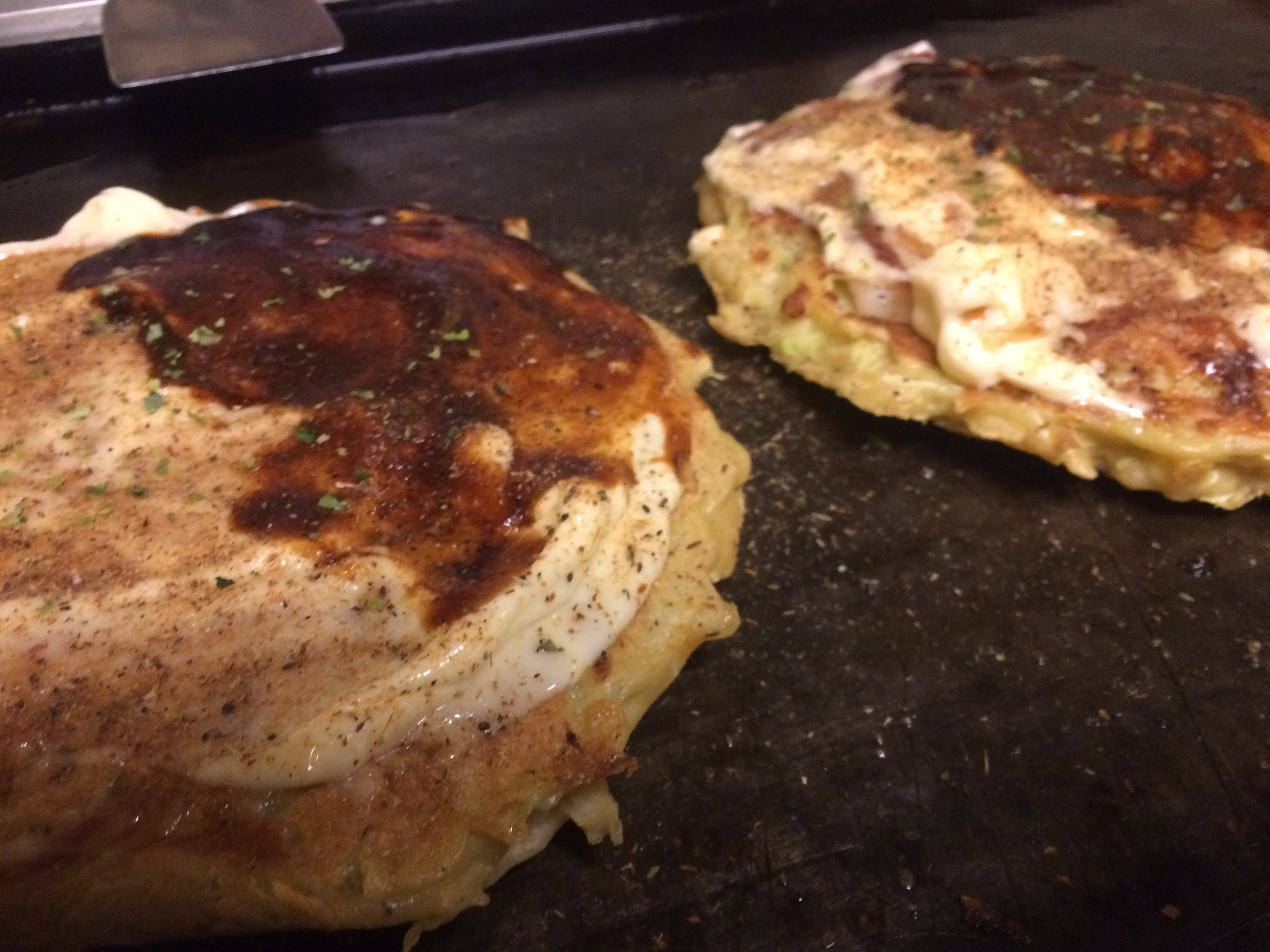 満月デーにお好み焼きを食べてきた!