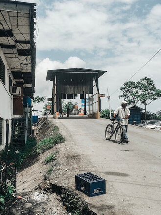 Grenzübergang Panama Costa Rica