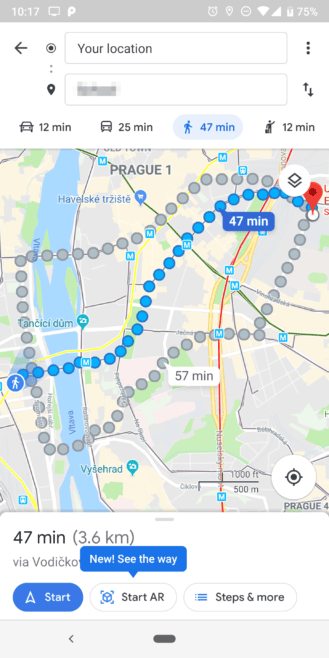 novidade no Google Maps