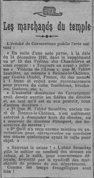 Le XIXe Siecle, 11 02 1911