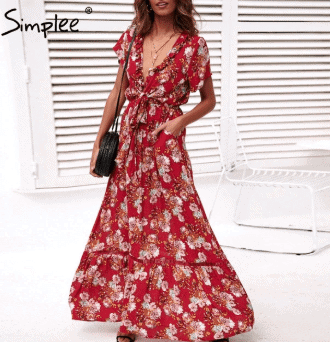Sexy vneck dress aliexpress