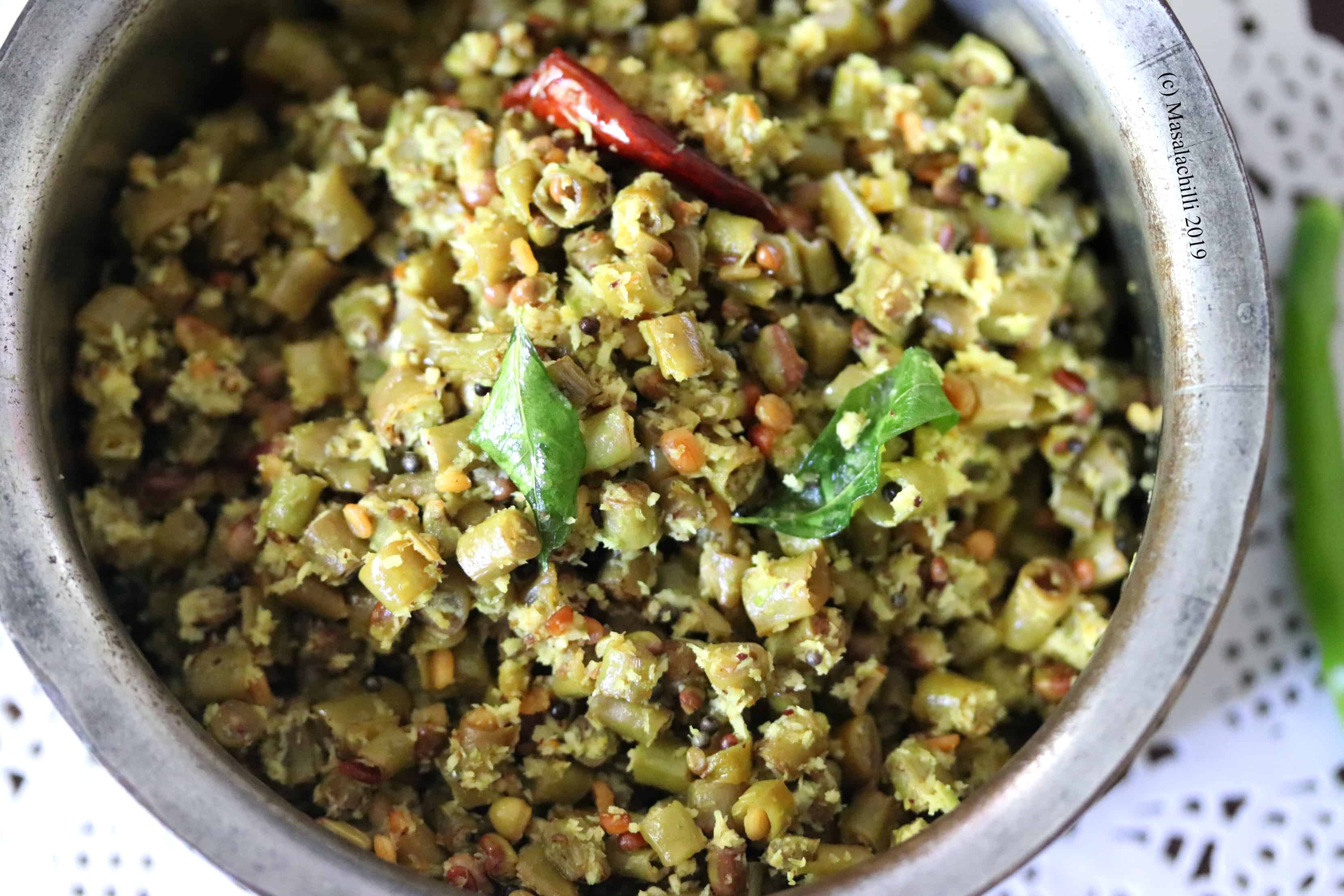 Thoran Recipe for Vishu Sadya