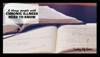 6 things people with chronic illness need to know
