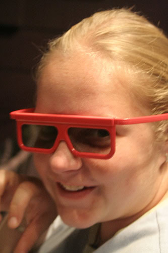 This was my "lion face" at an IMAX movie in DC with Tim