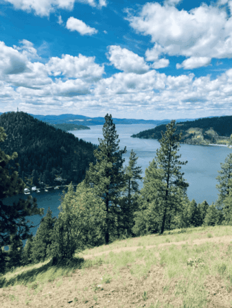 view of Mineral Ridge National Recreation Trail-Coeur d’Alene