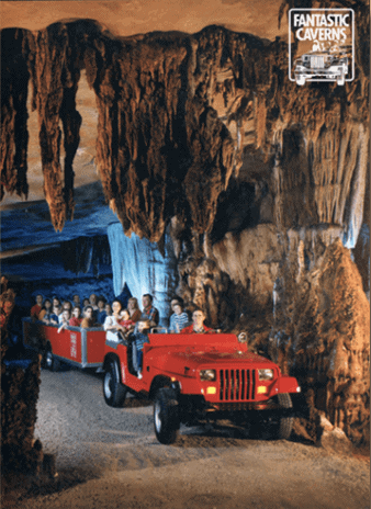 Caves in Missouri: Riding through Fantastic Caverns in Springfield Riding Through Fantastic Caverns wagons, Missouri