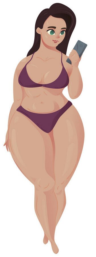 5 Female Body Shapes: Plus Size Included 7 Image