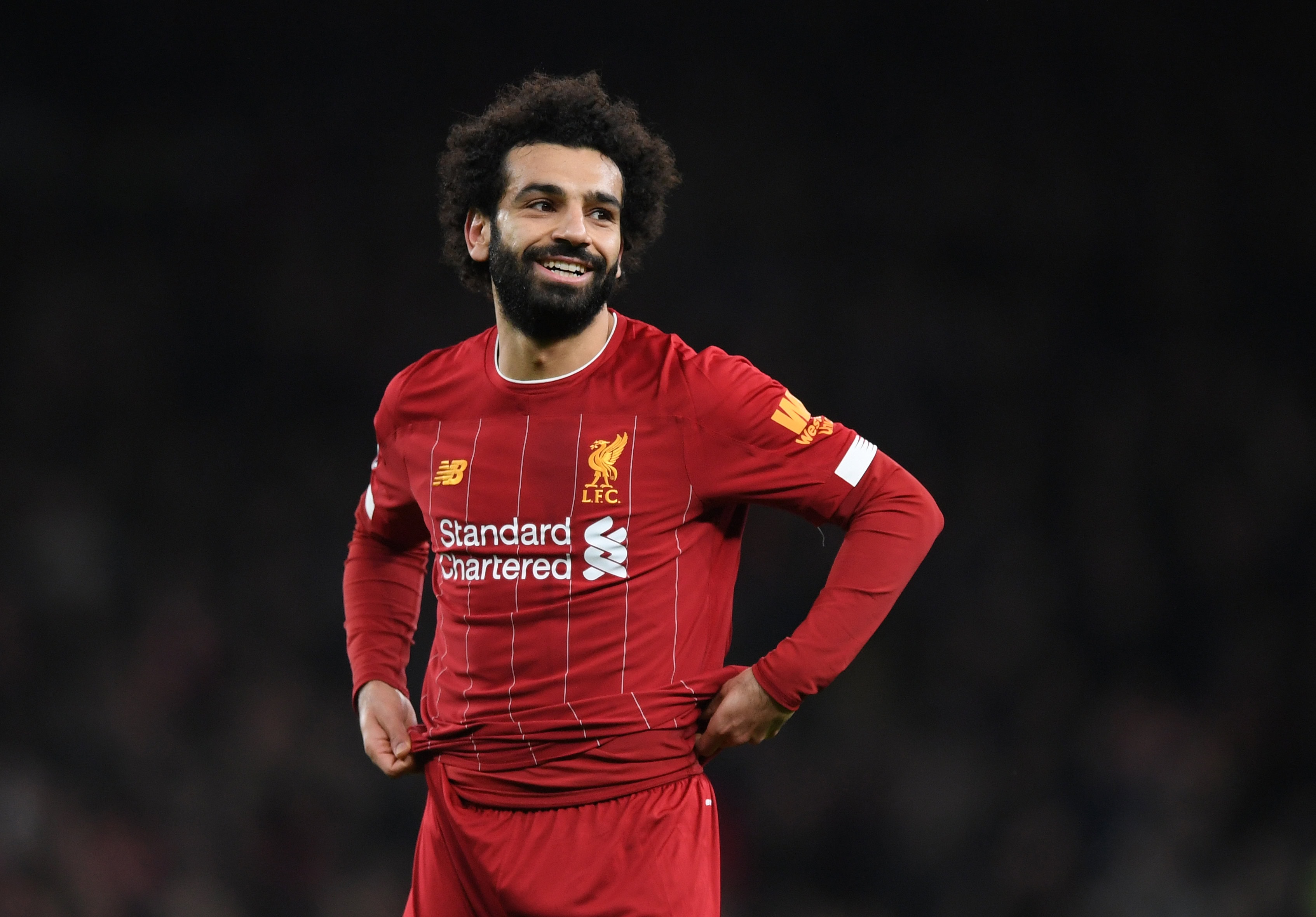 Time for Salah to shine. (Photo by Shaun Botterill/Getty Images)