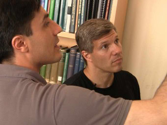 The inventors discuss test data: the wearable prototype will be slightly larger than an iPhone.