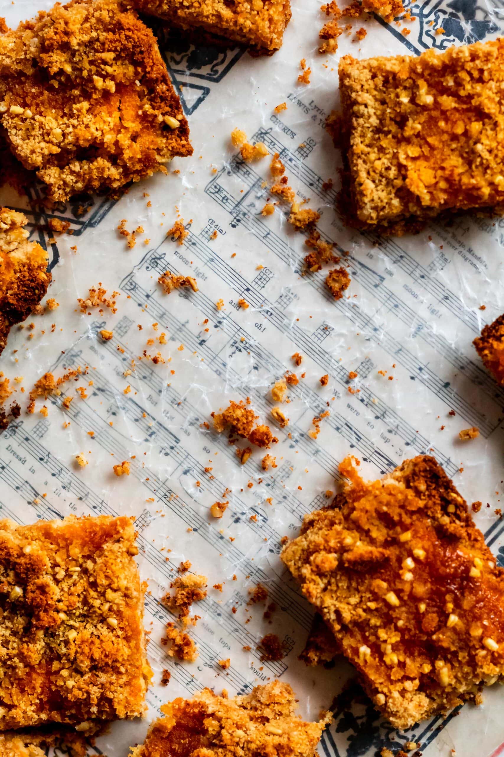 Gluten Free Oatmeal Apricot Bars - Cooking Therapy