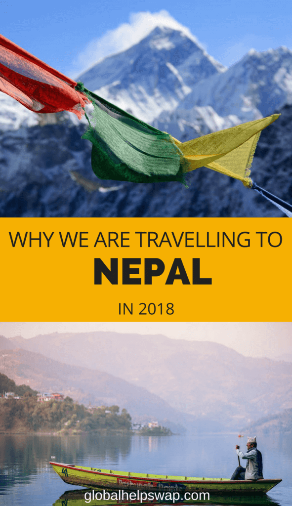 We are travelling to Nepal to experience the culture, taste the food, trek the mountains, meet the people and visit Kathmandu and Pokhara
