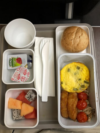 Best cathay pacific food options