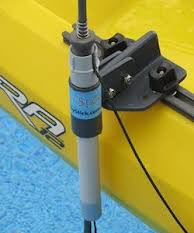 Stake Out Pole And Bracket Fastened To An Accessory Track