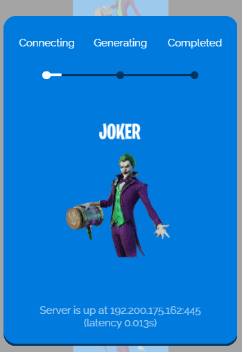 Process to get the Joker skin code.