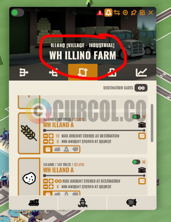 Beri nama warehouse sesuai nama kota dan industri