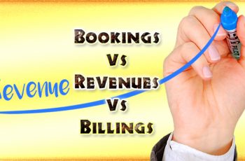 Bookings vs Revenues vs Billings