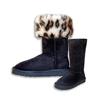 PAWJ California Short Vegan Fur Lined Boot Product