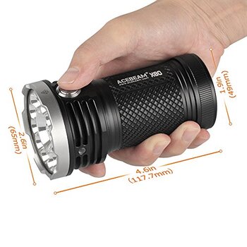 acebeam x80 soda can sized flashlight for when you want to blind someone two counties over