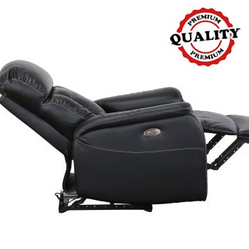 Pareri mobila eMAG Kring Fotoliu Kring Sofi cu recliner electric, piele ecologica, Negru, 83 x 96 x 101 cm
