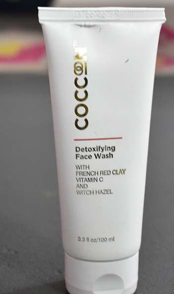 Coccoon detoxifying face wash packaging